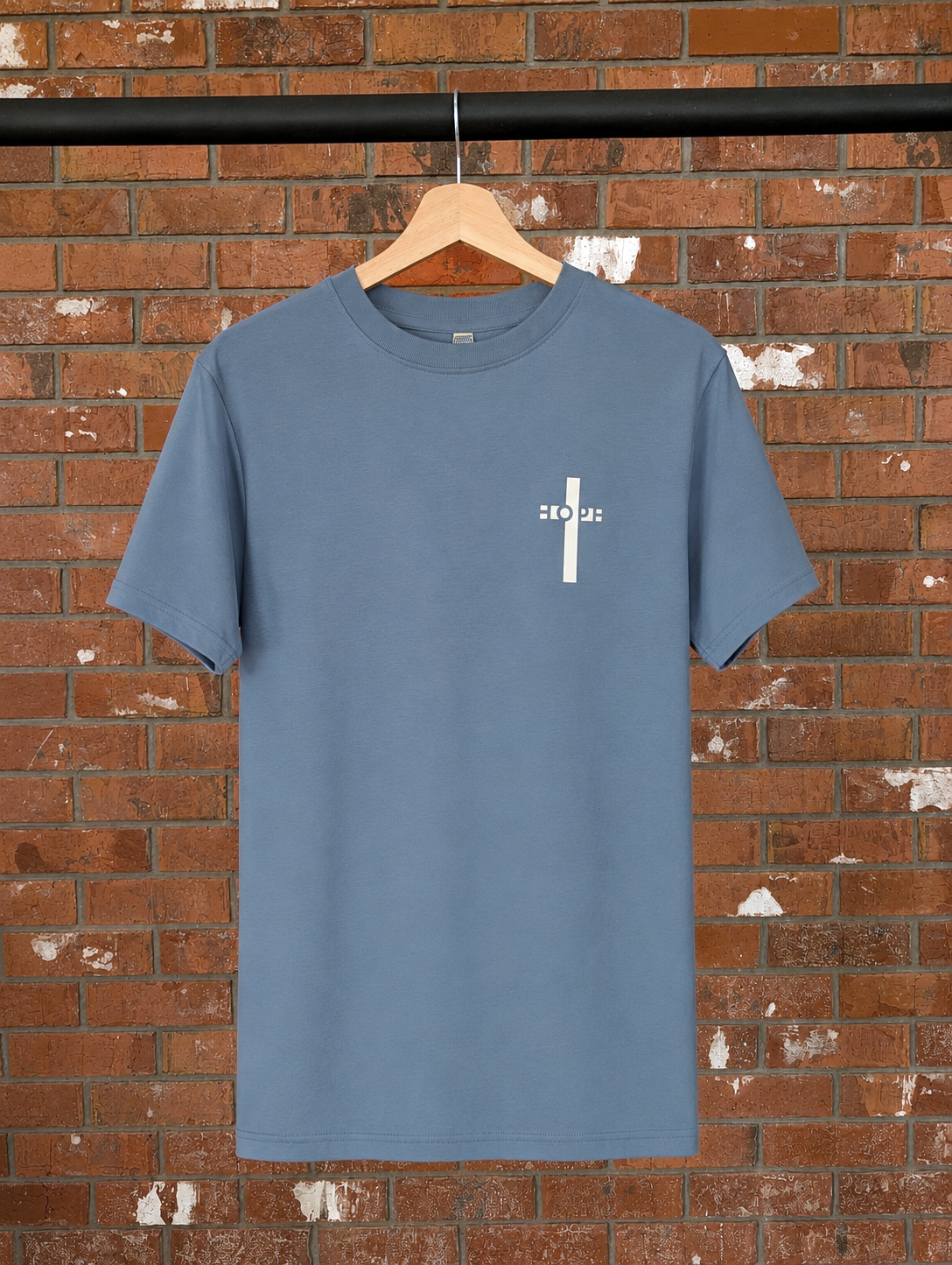 Hope Cross T-Shirt Christian t-shirt, view 1 | Face of Faith faith apparel