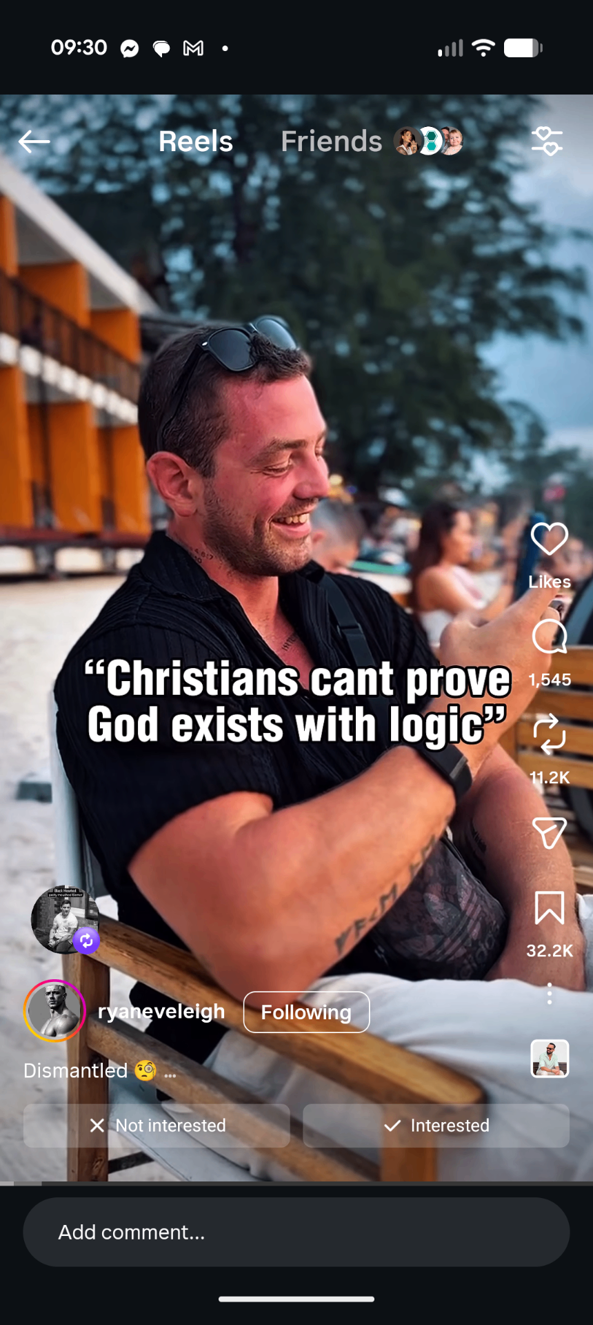 You can't prove gods existence with logic!, You can't prove gods existence with logic!
