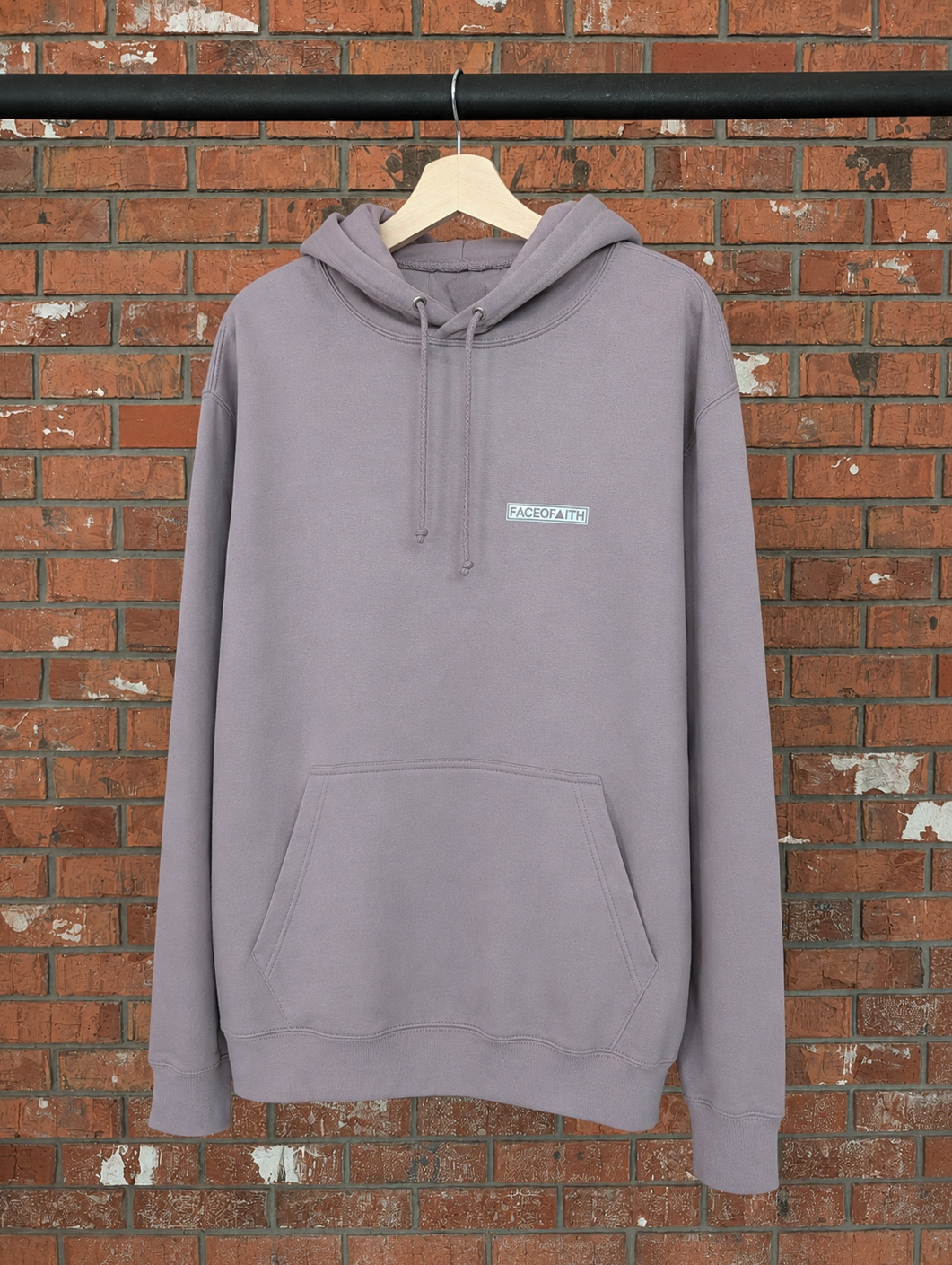 Waymaker Unisex Hoodie Christian hoodie, front print detail | Face of Faith faith apparel