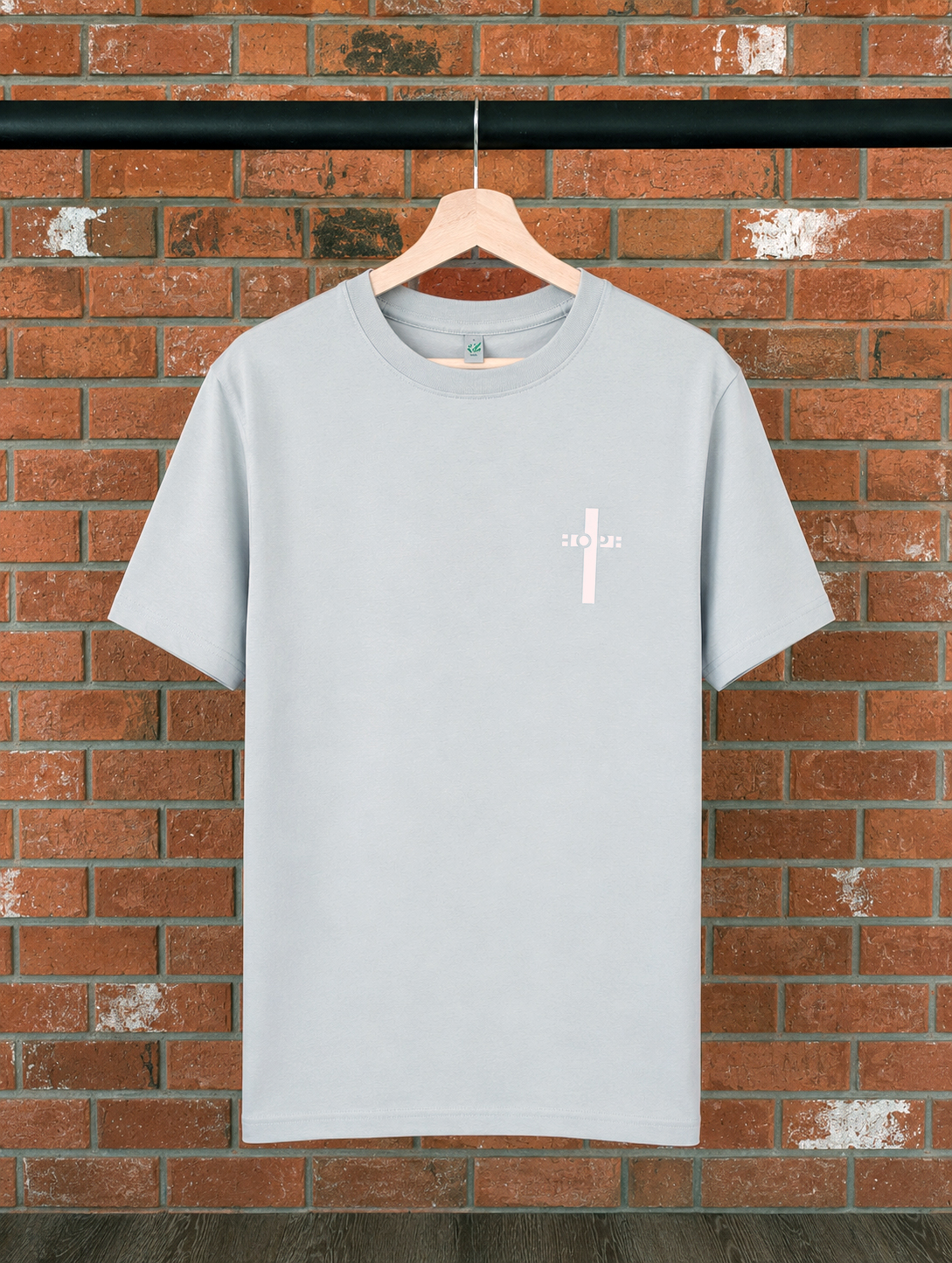Hope Cross T-Shirt Christian t-shirt, view 2 | Face of Faith faith apparel