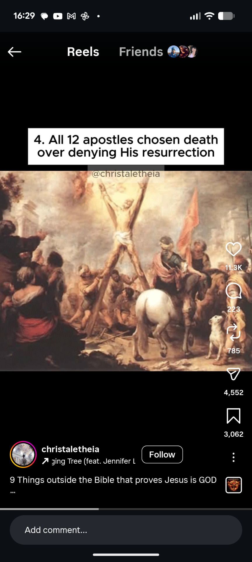 Instagram Reel, 9 things outside the bible