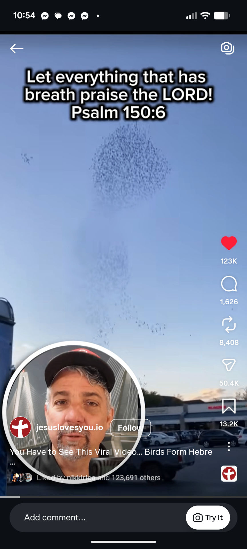 Instagram Reel, Even the birds worship ♥️