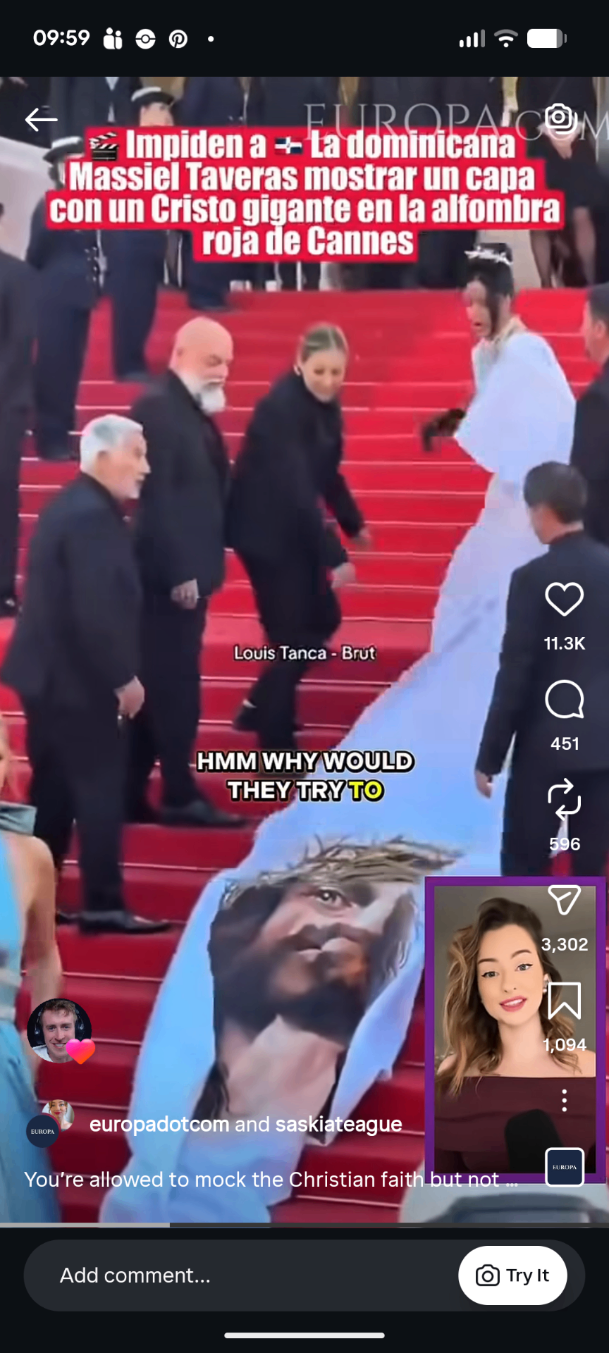 Instagram Reel, Cannes Red Carpet