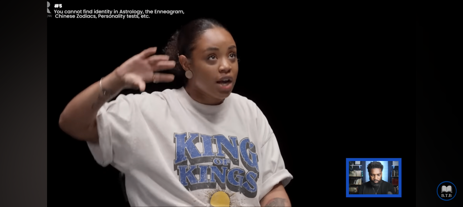 Christian woman debates new age
