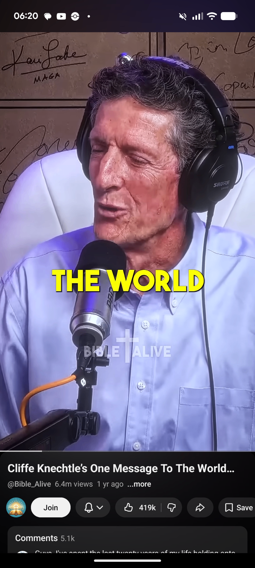 Bite Sized Snippet, Cliffe Knechtle's final word