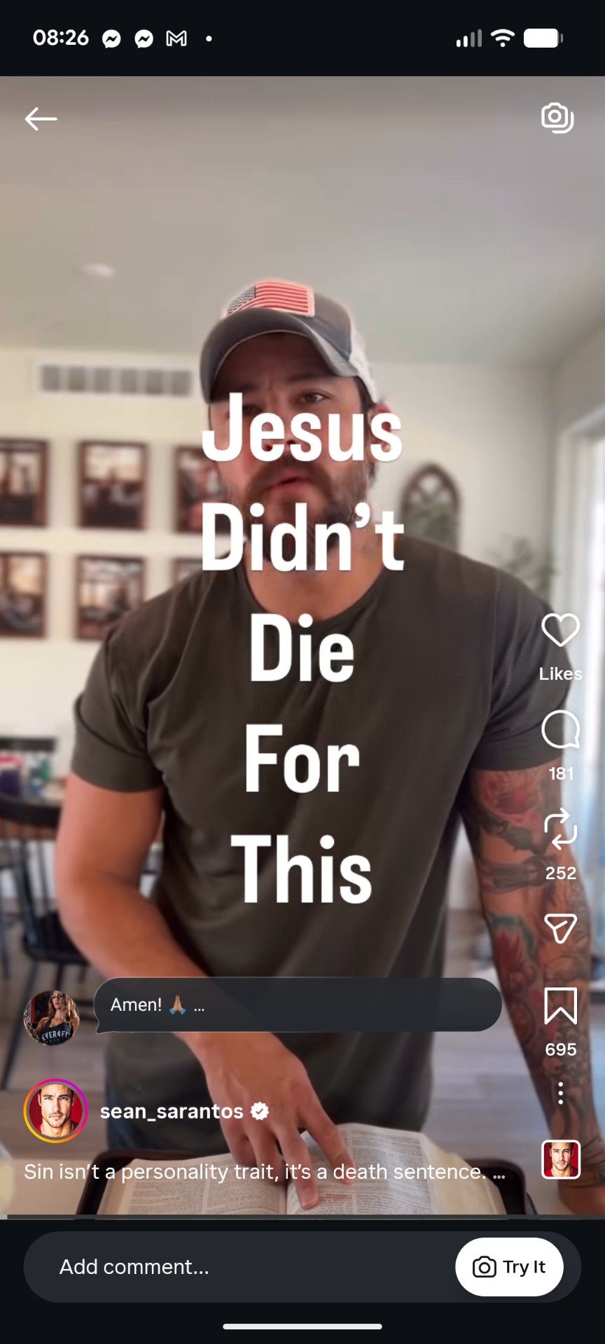 Instagram Reel, It doesn't feel good
