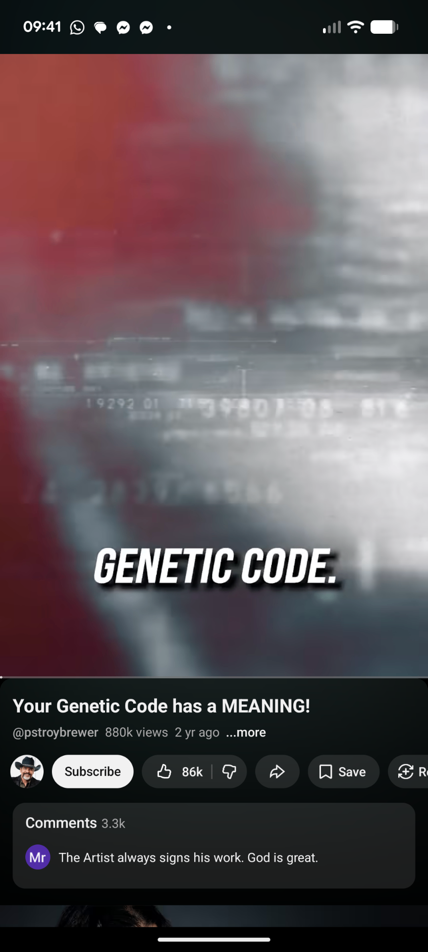 Bite Sized Snippet, Your genetic code has meaning!
