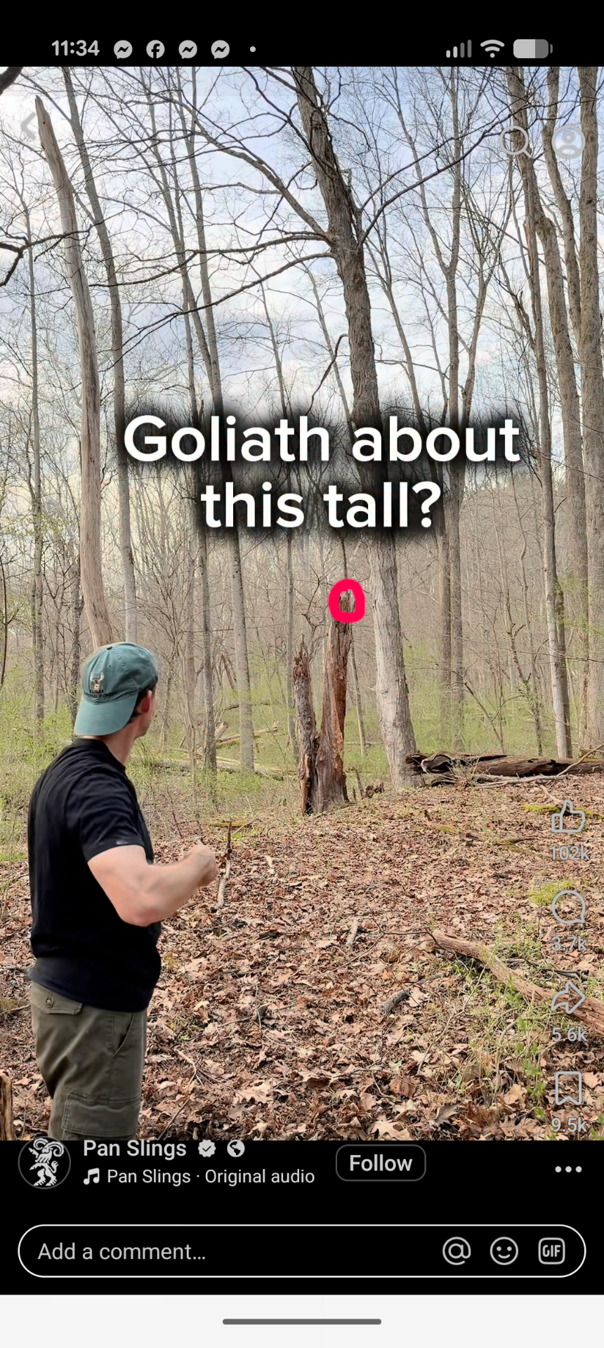 Goliath, Goliath about this tall?