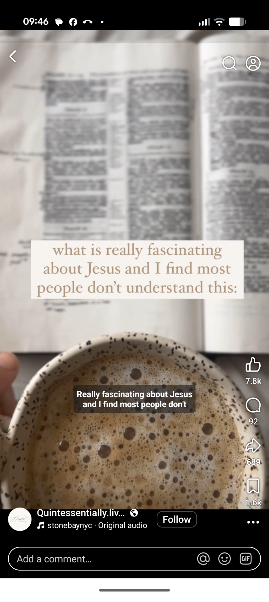 Jesus never offered happiness, Jesus never offered happiness