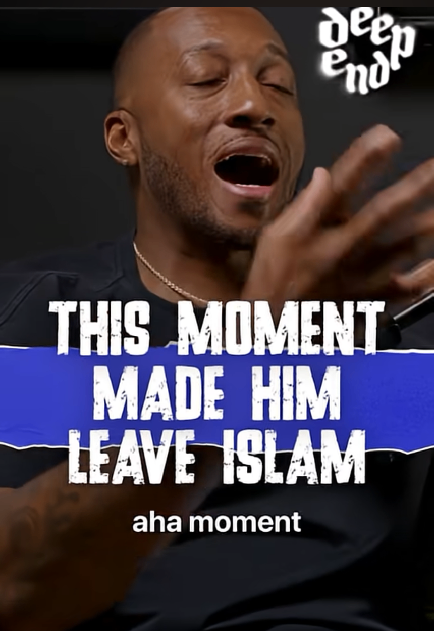This made him leave Islam, This made him leave Islam