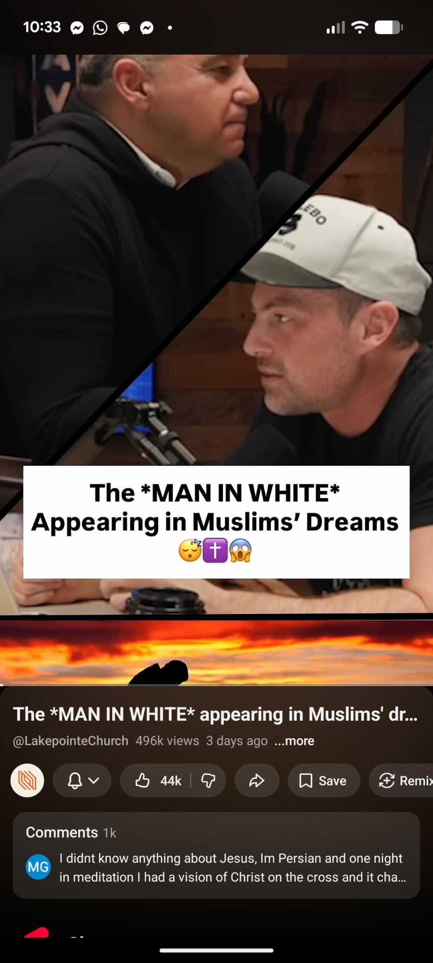 Bite Sized Snippet, The man in white