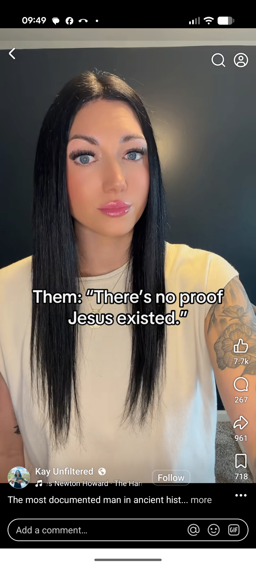 No proof Jesus existed, No proof Jesus existed