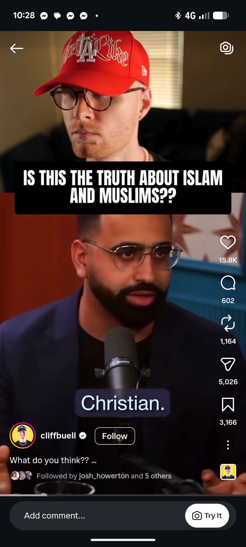 Instagram Reel, Not all Christians are holy but Christianity is holy