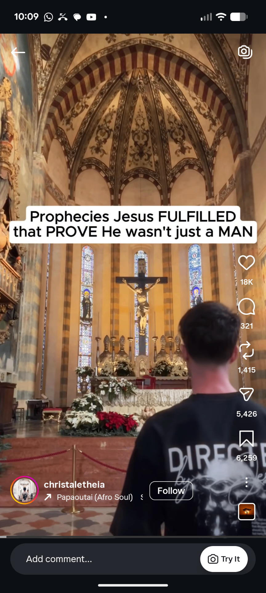 Instagram Reel, Prophecy