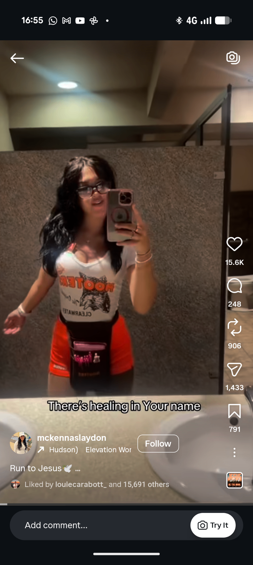 Instagram Reel, Run to Jesus