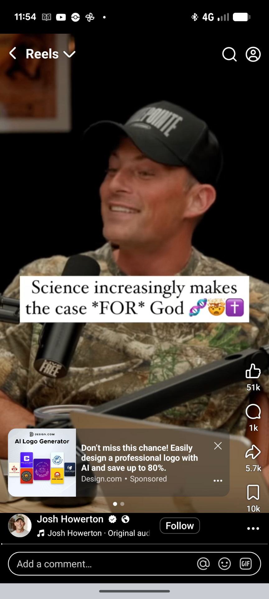 Facebook Reel, Science pointing more and more to the Bible