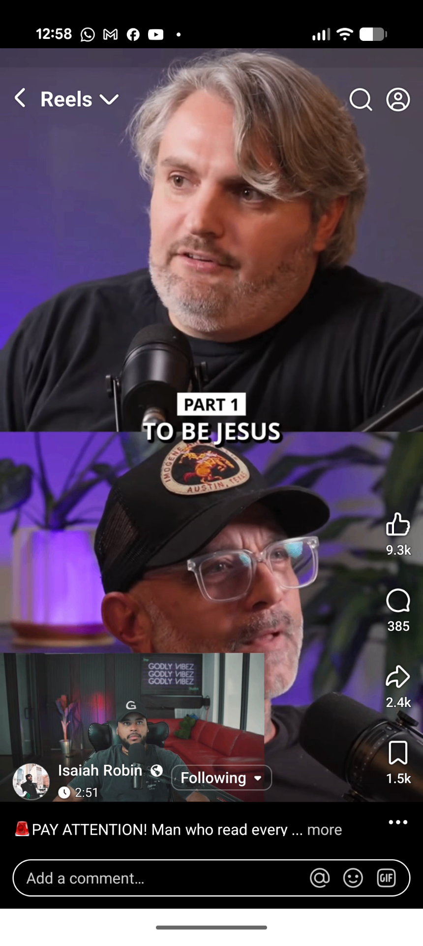 Facebook Reel, This man read every religious book