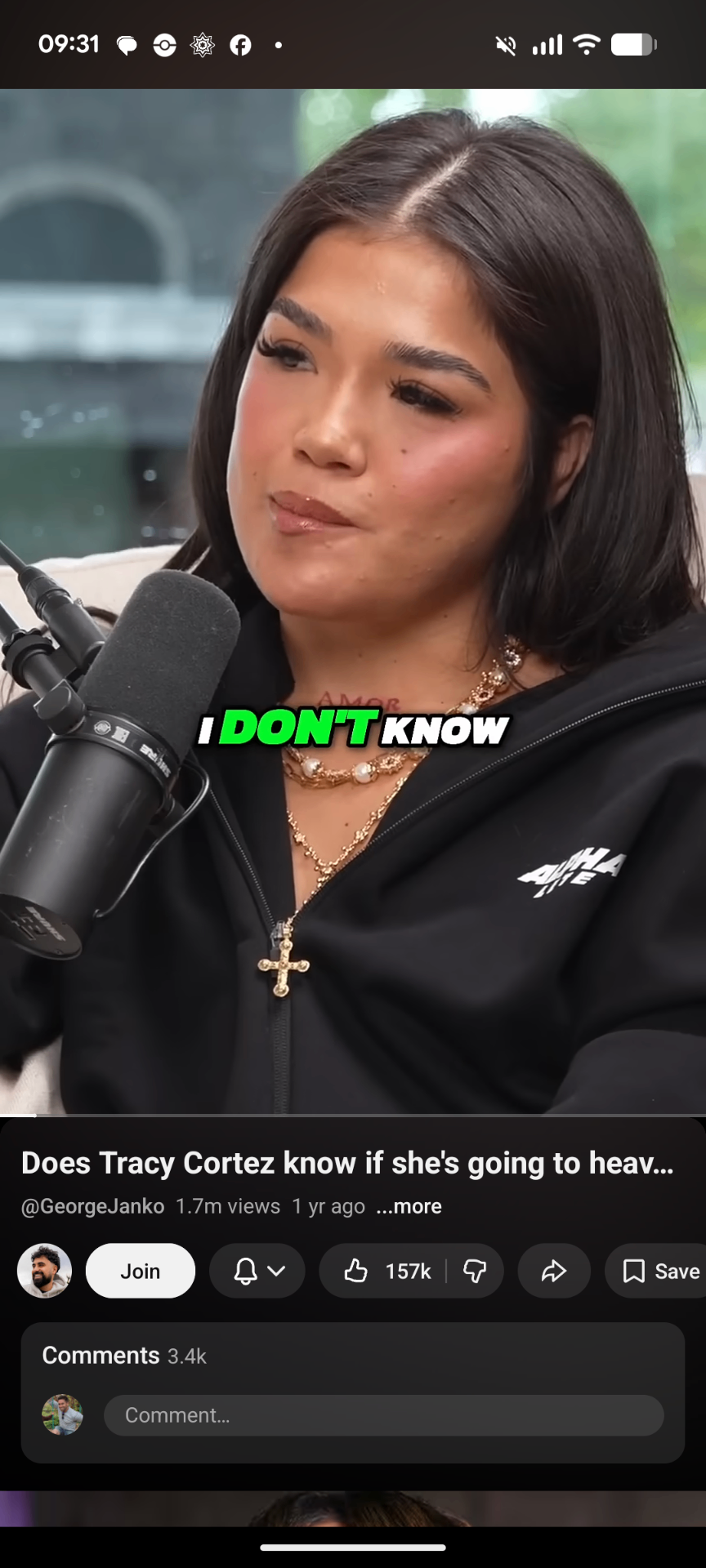 Bite Sized Snippet, Does Tracy Cortez think she's going to heaven?