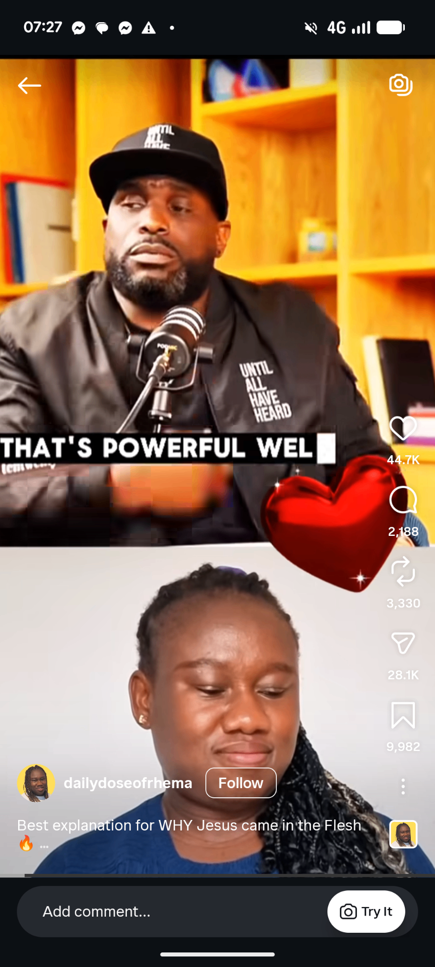 Instagram Reel, Why Did God come as the son of God