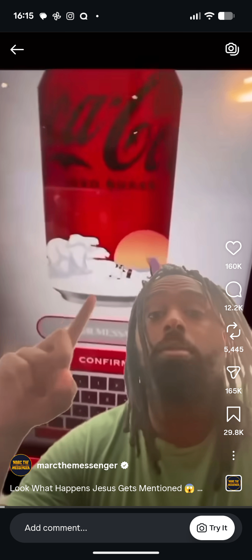 Instagram Reel, When the world is against his name! 👁️